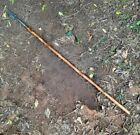 Custom Handmade Carbon Steel Viking Hunting Survival Spear With Leather Sheath