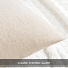Pack Of 2 Cream Decorative Pillow Covers 18x18 Inch Soft Chenille Couch Sprin   