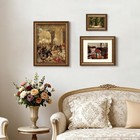 Splinterix 5x7 Gold Picture Frame Set Of 4  Vintage Antique Picture Frames Fo   