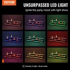Vevor Led Lighted Liquor Bottle Display Bar Shelf Rf   App Control 48  3-step