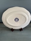 Vintage Liberty Blue Staffordshire Platter Washington Crossing The Delaware 14  