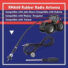 Rma60 Rubber Radio Antenna Replacement For John Deere For Kubota For Massey Ferg