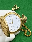 Vintage Sur Pocket Watch Shockprotected Swiss 17 Jewels
