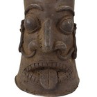 Benin Bronze Portrait Figure Nigeria