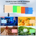 2-pack Led Video Light With Stand  Home Studio Back Lights  Photo Lights With   