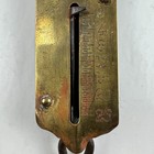 Antique John Chatillon   Sons Hanging Spring Scale 25 Lb Brass Usa