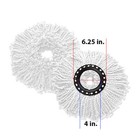 4 New Replacement Microfiber Mop Head Refill For Hurricane Magic Mop 360   Spin