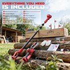 2-in-1 Cordless Electric Pole Saw  For Milwaukee M18 18v  no Battery  Brushless