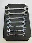Mac Tools Da Series 7pc Sae 4   way Angle Head Open End Wrench Set Ts 368299