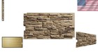 Canyon Ridge Faux Stone Siding  Interlocking Panels For Seamless Finish 45 3 4 w