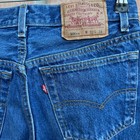 Vintage 90s Levis 501 Blue Button Fly Denim Made In Usa Jeans Actual 30x29 5