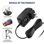Ac Adapter Charger For Onn 100009768 11  Portable Dvd Player Power Supply Cord