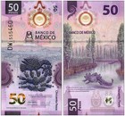 Mexico 50-1000 Pesos 5 Pieces Set  2024-2025  P-138-142  Unc Commemorative