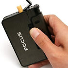 Automatic Ejection Cigarette Dispencer Case Box Lighter Holder Hold 10pcs