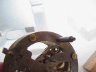 Antique 2 9 16    Round Pendulum Hamburg American Clock Movement Parts Repair F