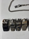 Vintage Whistle Lot Acme Thunderer Military Police Sport Metal Lot 14 