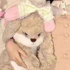 30 Cm Angry Rabbit Plush Toy Cute Animal Plushie Doll Kawaii Stuffed Soft Toys