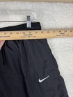 Nike Boys Xl Black Lined Running Shorts Gym Workout Athletic Zip Pocket