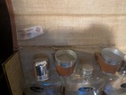 Vintage Travel Bar In A Leather Case Complete Unbranded