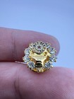 Bpoe Benevolent And Protective Order Of Elks Pin With Rhinestones