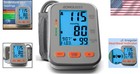 Automatic Blood Pressure Monitor     Large Cuff  Backlit Lcd For Effortless Rea   