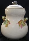Rare Antique Late 19th C Davenport Sandbach Co 15  Cookie Biscuit Jar Pot Vase