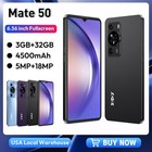 2025 Factory Unlocked Android Smartphone Cell Phone Cheap Dual Sim New Quad Core