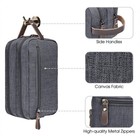 Men   s Travel Toiletry Bag Waterproof Oxford Large Capacity Double Layer Case