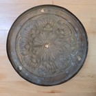 Antique Brass Art Nouveau Art Deco  Ceiling Hanging Light Base 1910 1920 1930