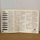 Vtg Chevrolet Wagons Dealer Brochure Poster Chevy Full And Mid Size Models 1971