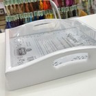 Sudberry Square Tray White Finish Needlework Needlepoint Cross Stitch Insert