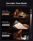 Book Light  Rechargeable Clip-on Led Reading Light For Bed   Night   D Green