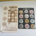 Rare  1980 Complete John Lennon Button Record Store Display W  Rare John Is Dead