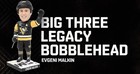 Evgeni Malkin Big Three Legacy Bobblehead 1 10 26 Pittsburgh Penguins Sga 2026