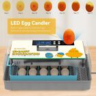 15 Egg Incubators Hatching Eggs Candler Automatic Turner Chickens Quail Home New