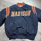 Vintage James Madison High School Made In Usa Button Down Jacket 2xl