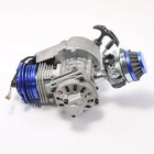 50cc 49cc Big Bore 2 Stroke Engine Motor Exhaust Mini Pocket Quad Dirt Bike Atv
