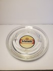 Vintage Schmidts Beer Of Phila Glass Ashtray  6 1 2 Inches  - Philly  