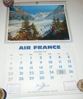 1960 Air France Calendar