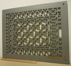 Large--16 1 2  X 20 3 8  Vintage  Fancy Scroll Design Cast Iron Floor-wall Grate