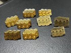 Lot Of 9 Gold Tone Beer Can Design Lapel Pins Pinbacks Collectible Pins