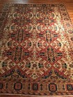 15   x12    Antique Handmade Heriz Serapi Bakhshayesh Armenian  Carpet Rug Ca 1850