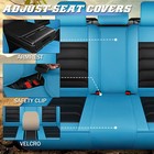 Car Seat Cover 5 Seats For Chevy Camaro 2000-2024  Premium Nappa