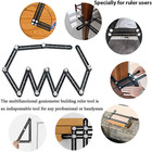 Multi-angle Measuring Ruler - 12-side Hole Positioning Aluminum Alloy Template