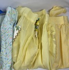 Lot Of 10 Vintage Aprons Half Apron Full Apron 1960   s Style Various Fabrics