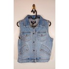 Vtg  90 s Polo Jeans Co  Ralph Lauren Cotton Denim Embroidered Vest Size M