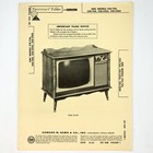 1966 Amc Tv Clr-76a Clr232a 36a Wire Schematic Service Manual Vintage Original