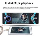 Single 1din 4  Car Stereo Radio In-dash Touch Screen Bluetooth Multimedia Player