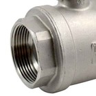 Us Stock 1-1 2  1 5 Inch Npt Thread Full Port Ball Valve Stainless Steel Ss 316