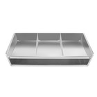 New Helmet Bay Storage Holder Rack Aluminum Trailer Organizer